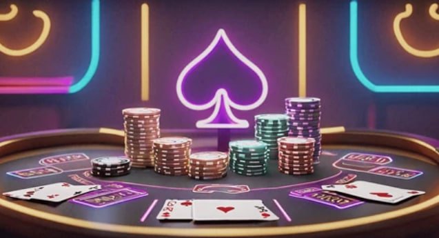 Antarmuka permainan Lucky Neko di platform mono 77 dengan simbol-simbol kucing emas dan lonceng
